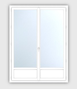 Porte-fenêtre PVC Hermine Classique